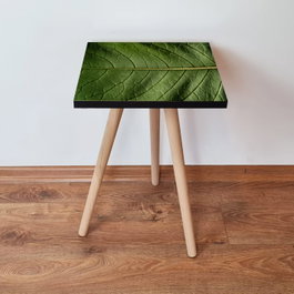 Hanah Home Mesa Auxiliar Shp103 Verde y Negro